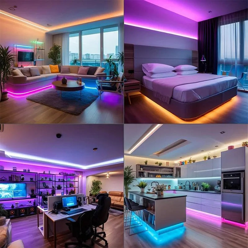 RGB Streifen mit Fernbedienung