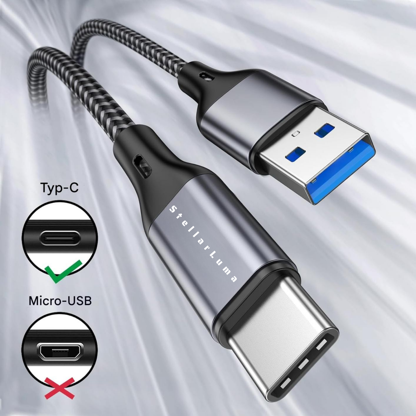 StellarLuma USB-C Kabel 1M USB 3.0