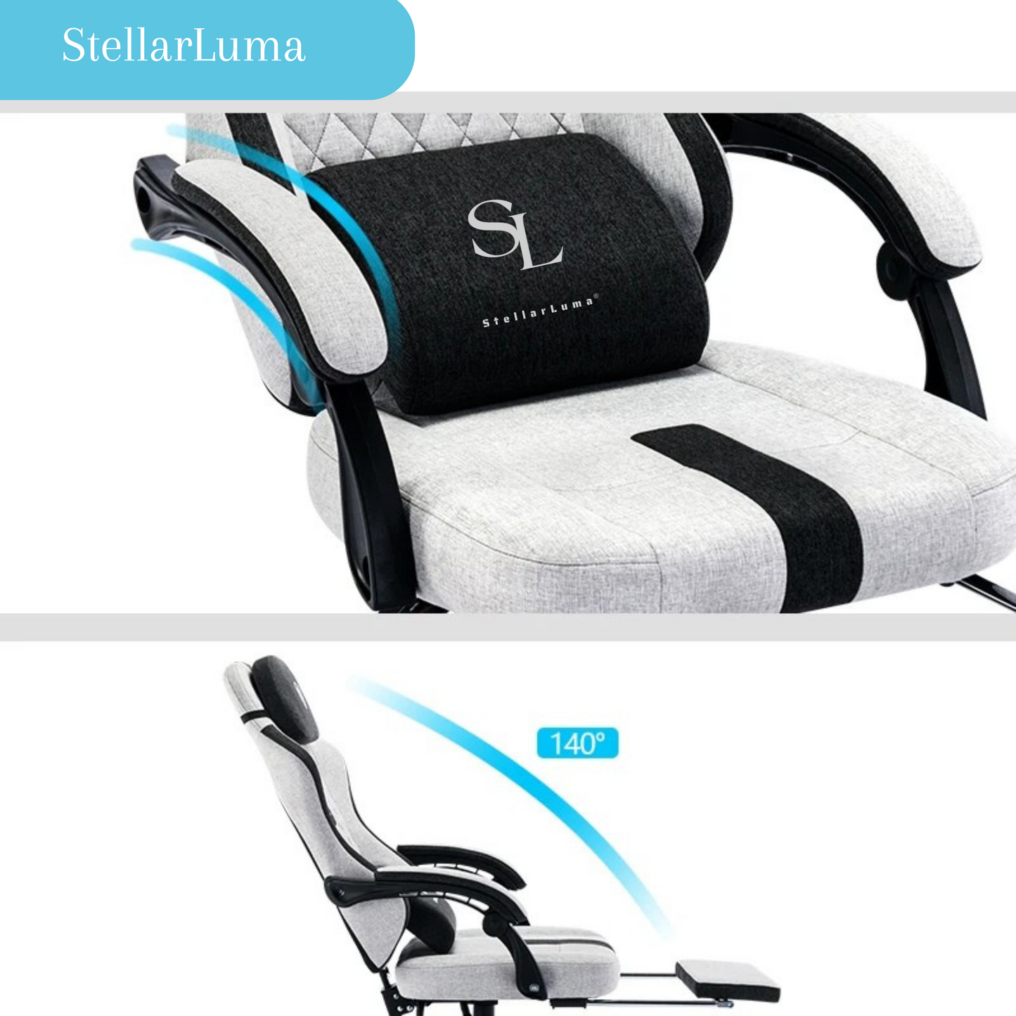 StellarLuma GamingChair Elegance