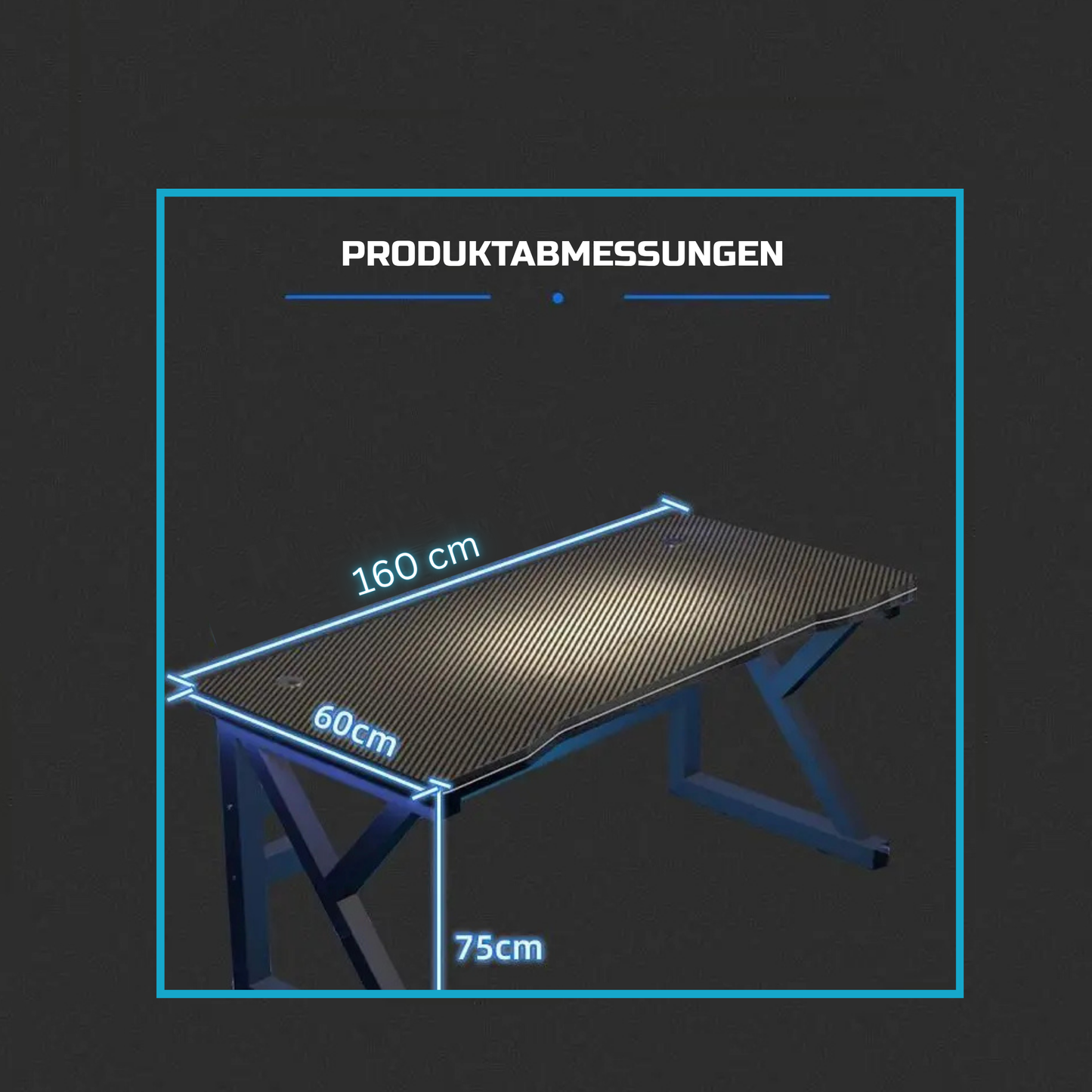 StellarLuma Pro Gaming-Schreibtisch