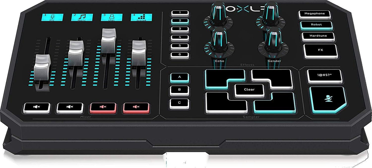 GoXLR Mischpult 4-Kanal Mixer, Soundboard und Voice-Effekten