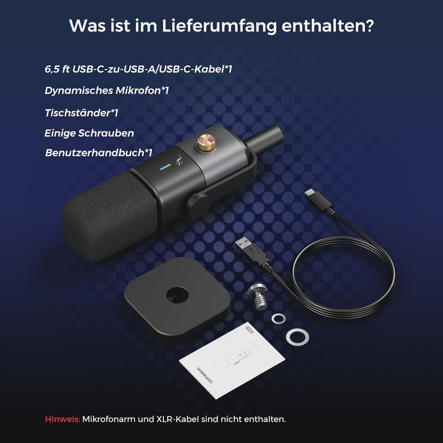 StellarLuma PodStream Podcast Mikrofon