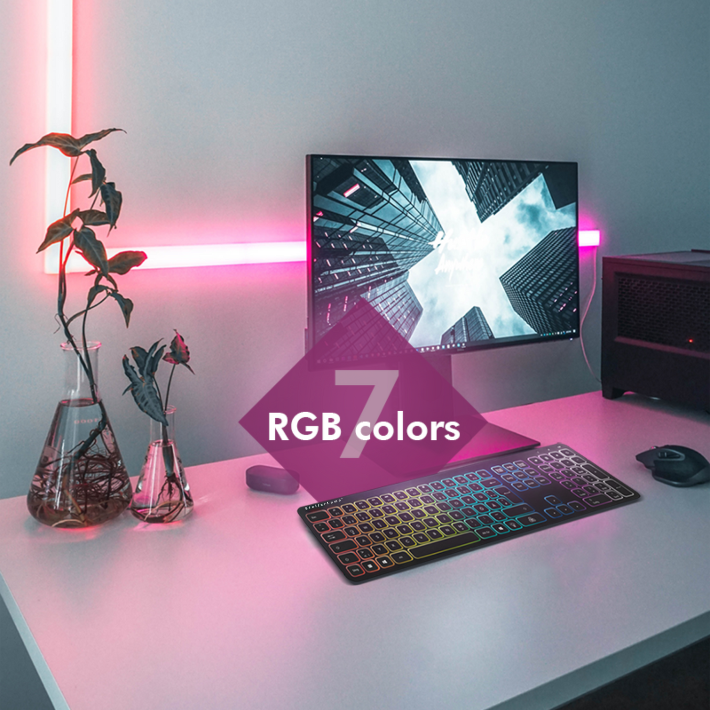 StellarLuma Gaming Tastatur 7 Light
