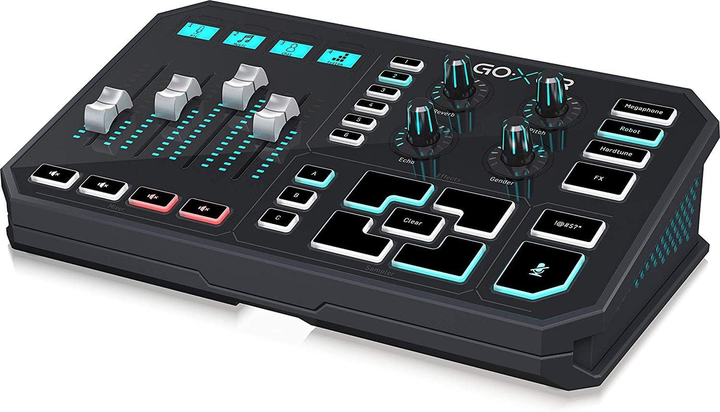 GoXLR Mischpult 4-Kanal Mixer, Soundboard und Voice-Effekten