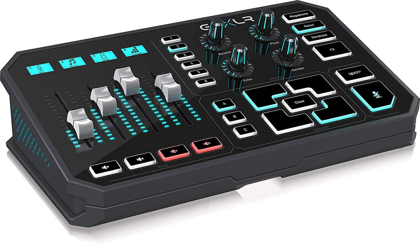 GoXLR Mischpult 4-Kanal Mixer, Soundboard und Voice-Effekten