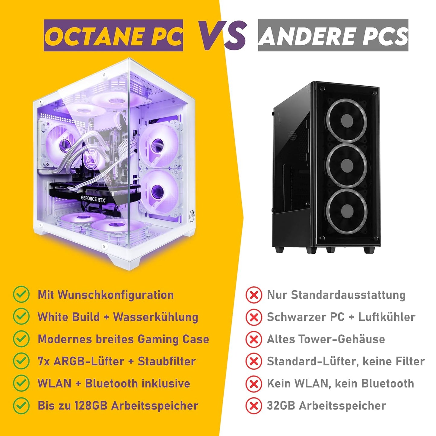 Gaming PC Venom White