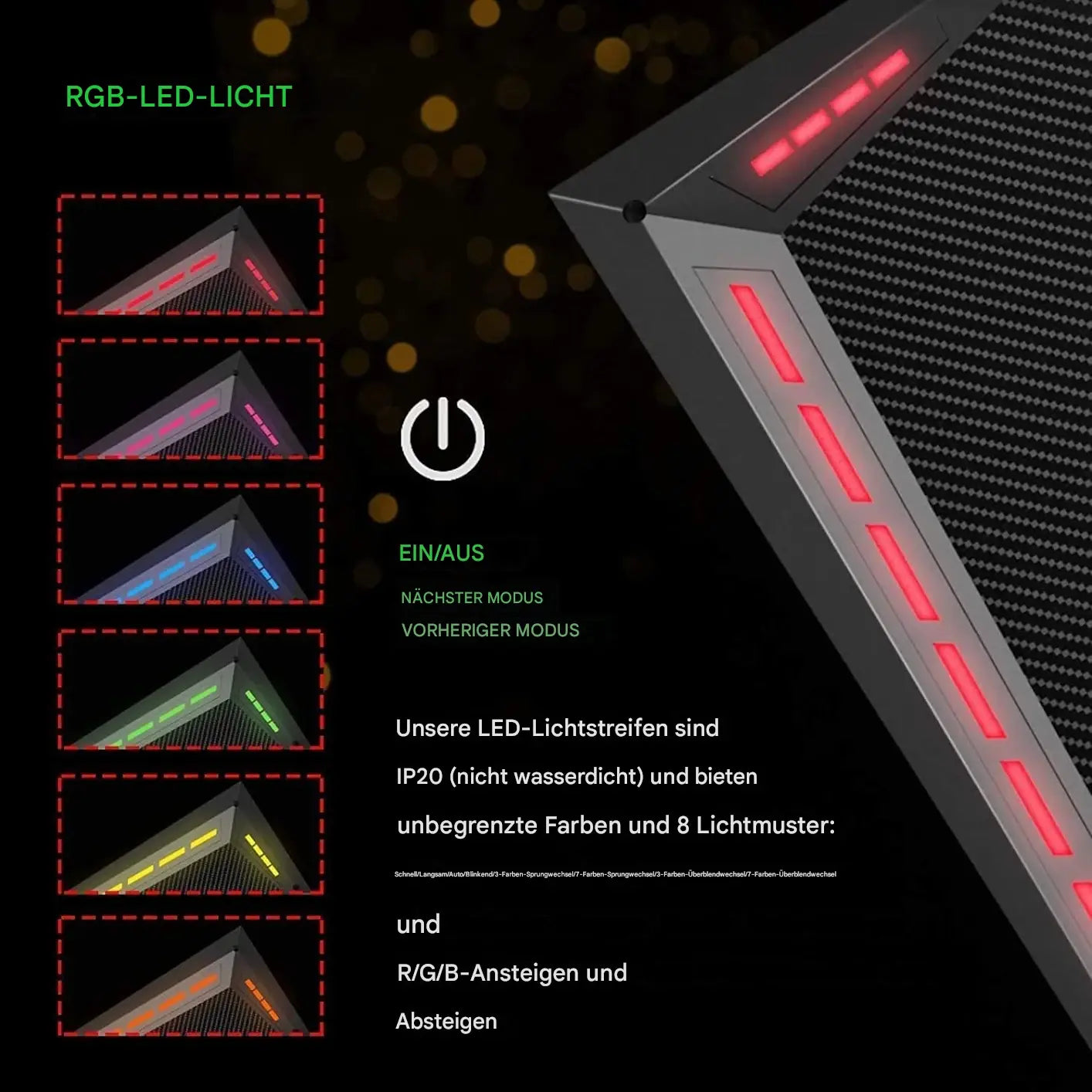 StellarLuma Carbon Gaming-Schreibtisch