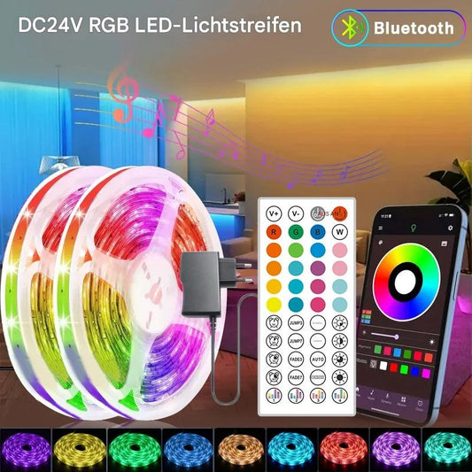 RGB Streifen mit Fernbedienung